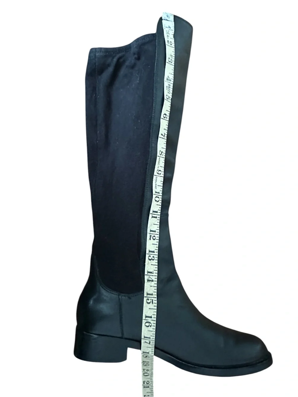 Cole Haan Whitley Nike Air Over The Knee Leather Stretch Boots Size 6B